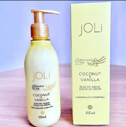 Óleo em Creme Joli Coconut e Vanilla 200ml Hinode