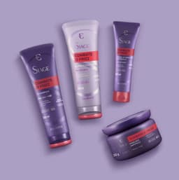 Combo Para Cabelos Siàge Combate o Frizz Eudora