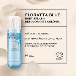 Body Splash Desodorante Colônia Floratta Blue 200ml O Boticário