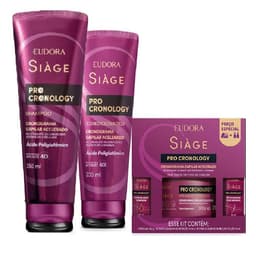 Combo Siàge Pro Cronology Cronograma Capilar Acelerado Eudora