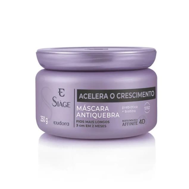 Máscara Capilar Siàge Acelera o Crescimento 250g Eudora