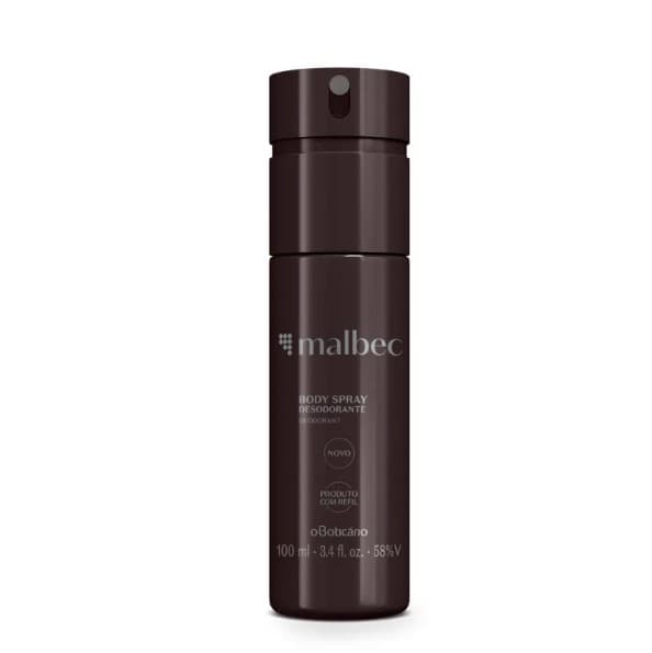 Body Spray Malbec Desodorante 100ml O Boticário