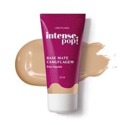 Base Mate Camuflagem Cor 160 Intense Pop! 20ml O Boticário