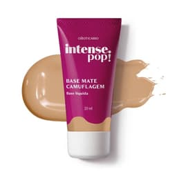 Base Mate Camuflagem Cor 210 Intense Pop! 20ml O Boticário