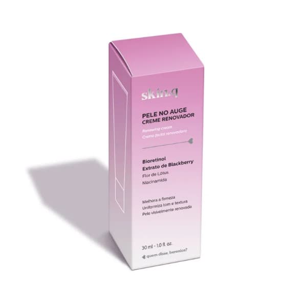 Creme Renovador Facial Pele no Auge Skin q 30ml QDB