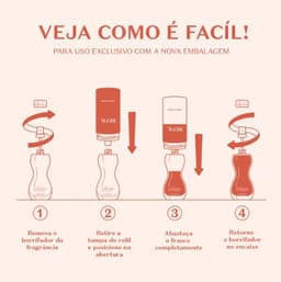 Refil Glamour Secret Black Desodorante Colônia 75ml O Boticário