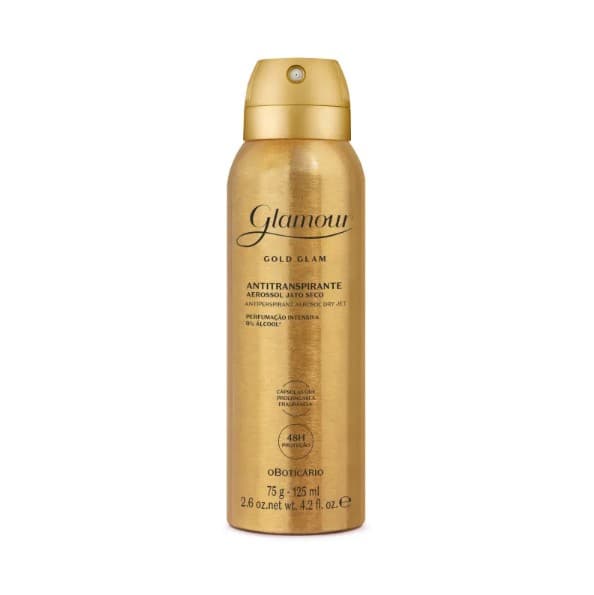 Glamour Gold Glam Desodorante Antitranspirante Aerossol