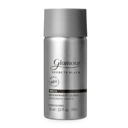 Refil Glamour Secret Black Desodorante Colônia 75ml O Boticário