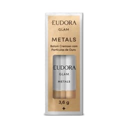 Batom Cremoso Nude Nobre Glam Metals 3,6g Eudora