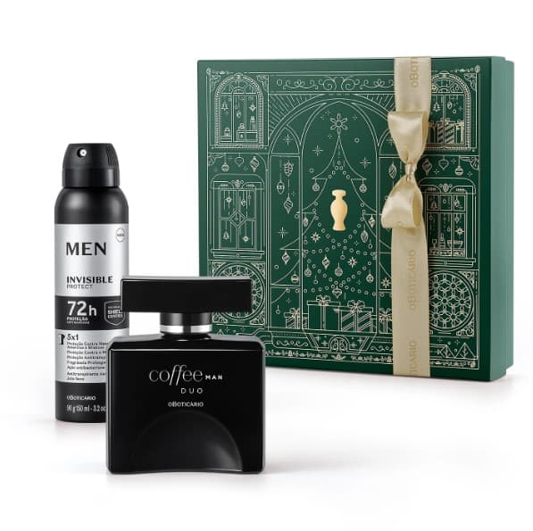 Kit Coffee Man Duo & Men Presente Natal 2024 O Boticário