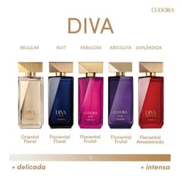 Diva Nuit Desodorante Colônia 100ml Eudora