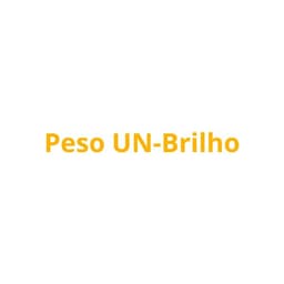 Peso Un-Brilho