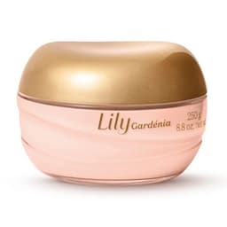 Creme Acetinado Hidratante Corporal Lily Gardénia 250g O Boticário