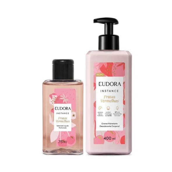 Kit Instance Frutas Vermelhas Eudora