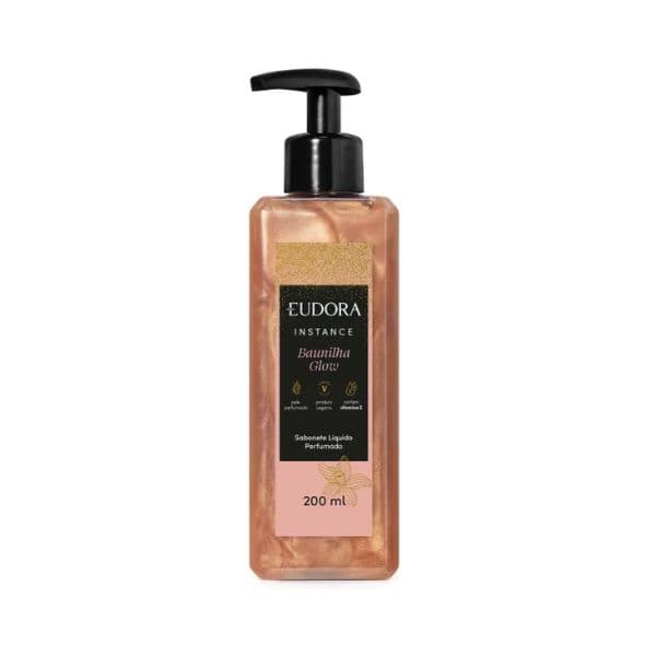 Sabonete Líquido Perfumado Instance Baunilha Glow Euodra