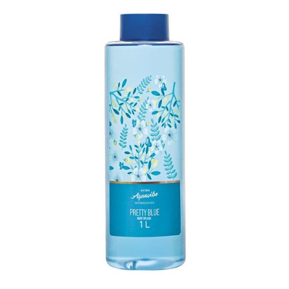 Aquavibe Pretty Blue Body Splash 1L Avon