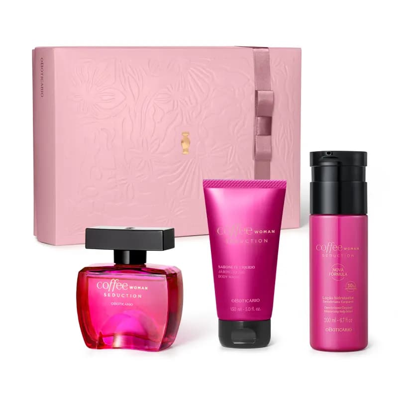 Kit Coffee Woman Seduction Presente Dia das Mães 2025 O Boticário