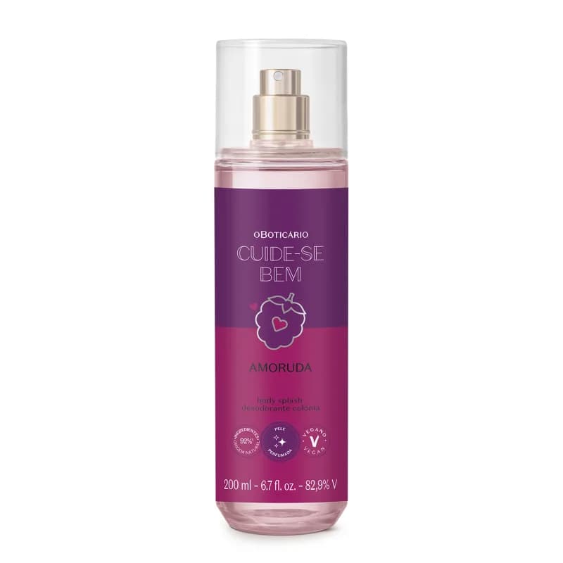 Body Splash Cuide-se Bem Amoruda O Boticário