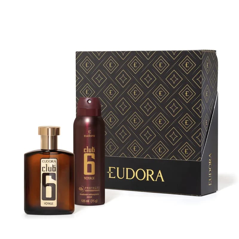 Kit Club 6 Voyage Presente (2 itens) Eudora