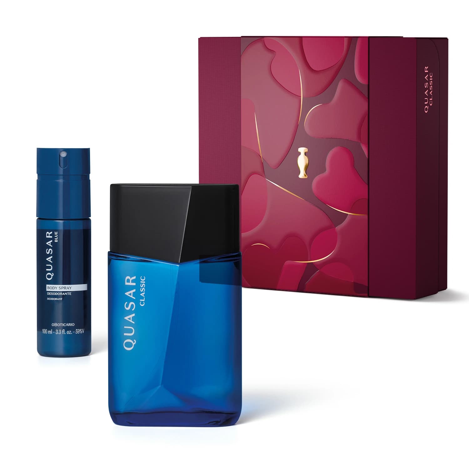 Kit Quasar Classic Presente Dia dos Namorados 2025 (2 itens) O Boticário