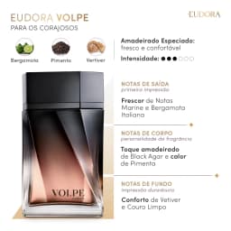 Volpe Desodorante Colônia 100ml Eudora
