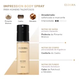 Body Spray Impression 100ml Eudora