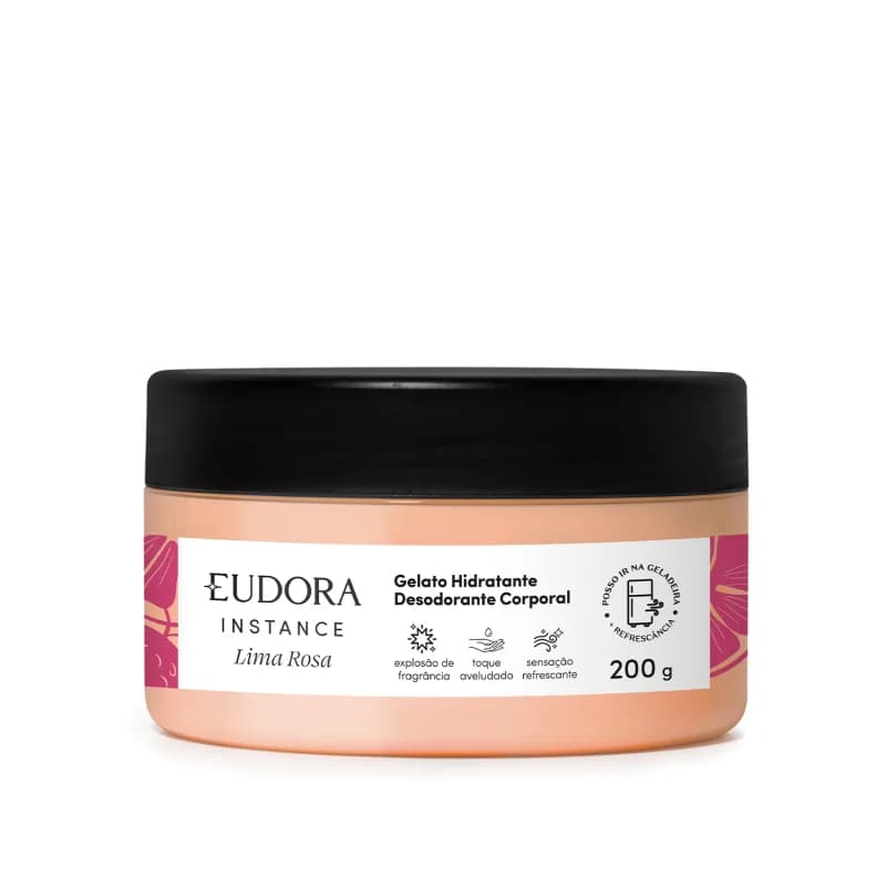 Gelato Hidratante Corporal Instance Lima Rosa 200g Eudora