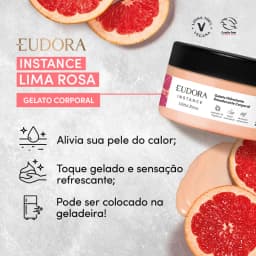 Gelato Hidratante Corporal Instance Lima Rosa 200g Eudora