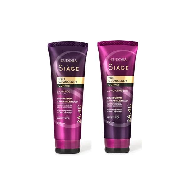 Shampoo + Condicionador Pro cronology Curvas Eudora
