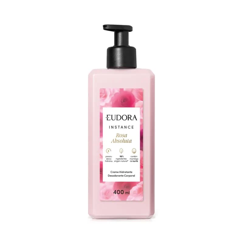 Creme Hidratante Corporal Instance Rosa Absoluta Eudora