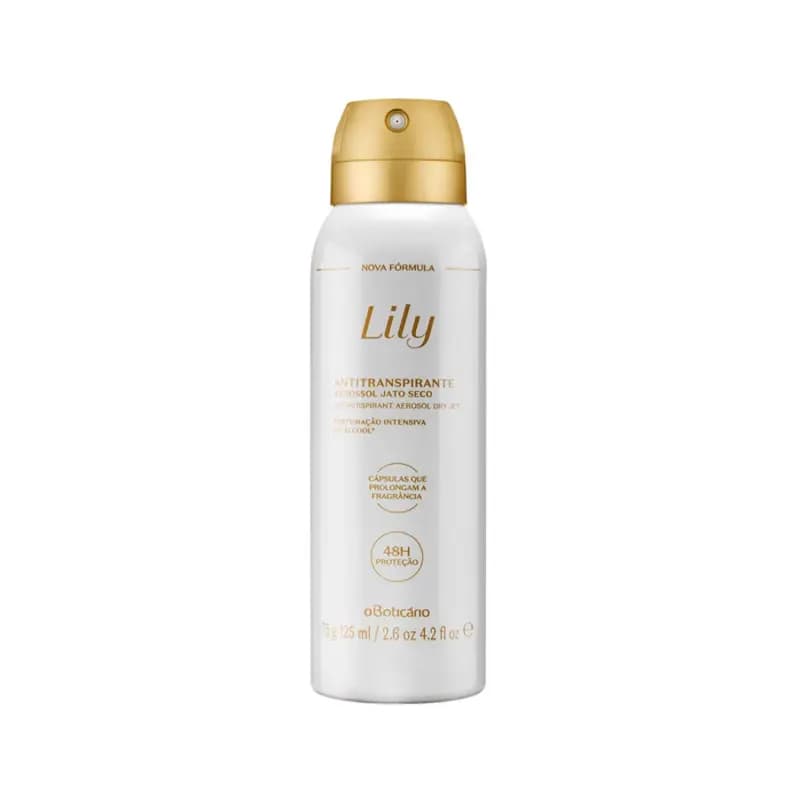 Desodorante Antitranspirante Aerosol Lily O Boticário