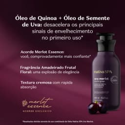 Loção Hidratante Nativa Spa Uva Merlot 400ml O Boticário