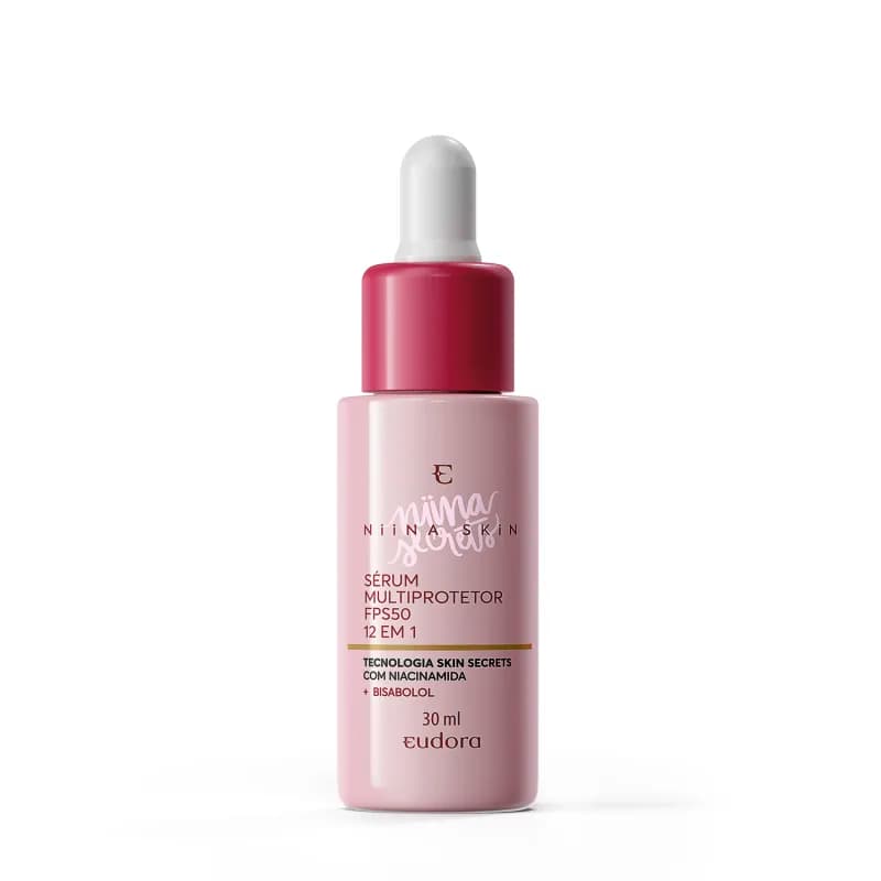 Sérum Facial Multiprotetor FPS 50 12 em 1 Niina Secrets Skin Eudora