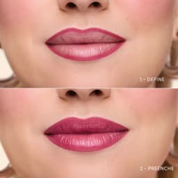 Batom Rosa Duo Perfect Match Niina Secrets 1,65g Eudora