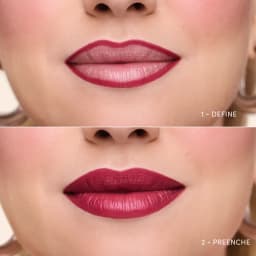 Batom Vermelho Duo Perfect Match Niina Secrets 1,65g Eudora
