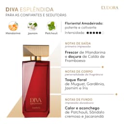 Diva Esplêndida Desodorante Colônia 100ml Eudora
