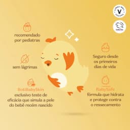 Shampoo Suave Boti Baby 200ml O Boticário