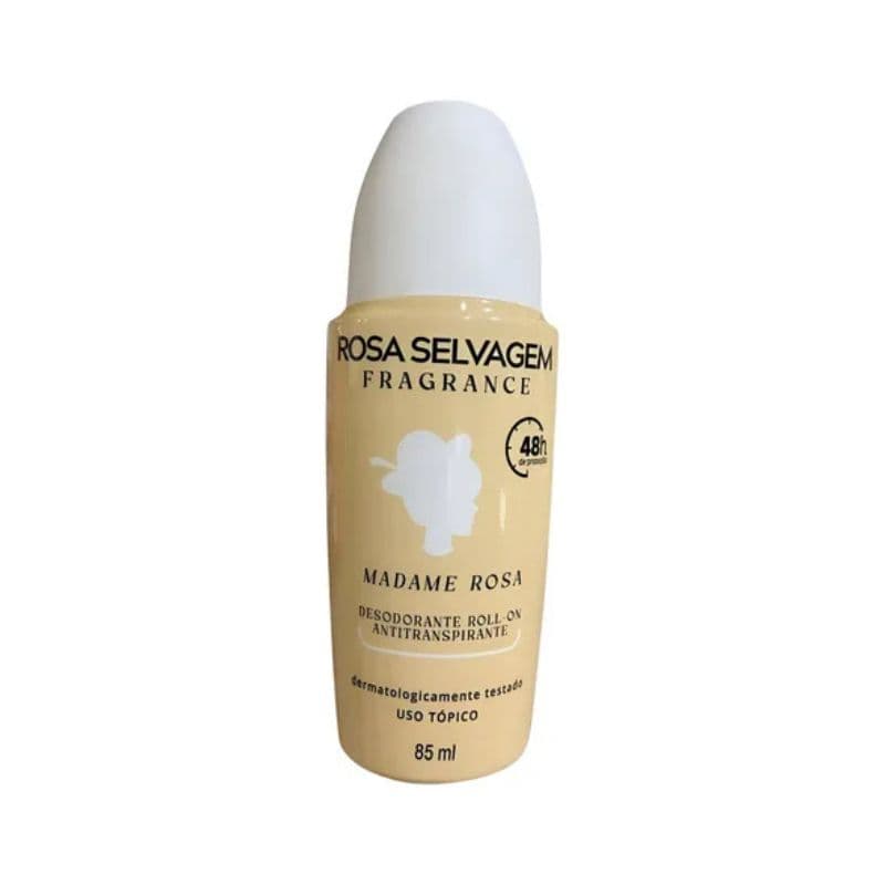 Desodorante Roll-On Clareador Madame Rosa Rosa Selvagem