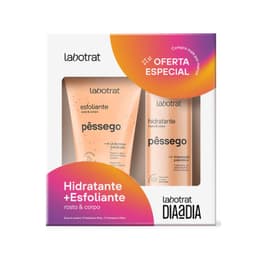 Kit Esfoliante + Hidratante Pêssego Labotrat Dia a Dia