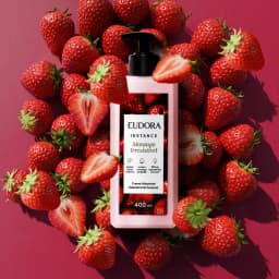 Creme Hidratante Corporal Instance Morango Irresistível 400ml Eudora