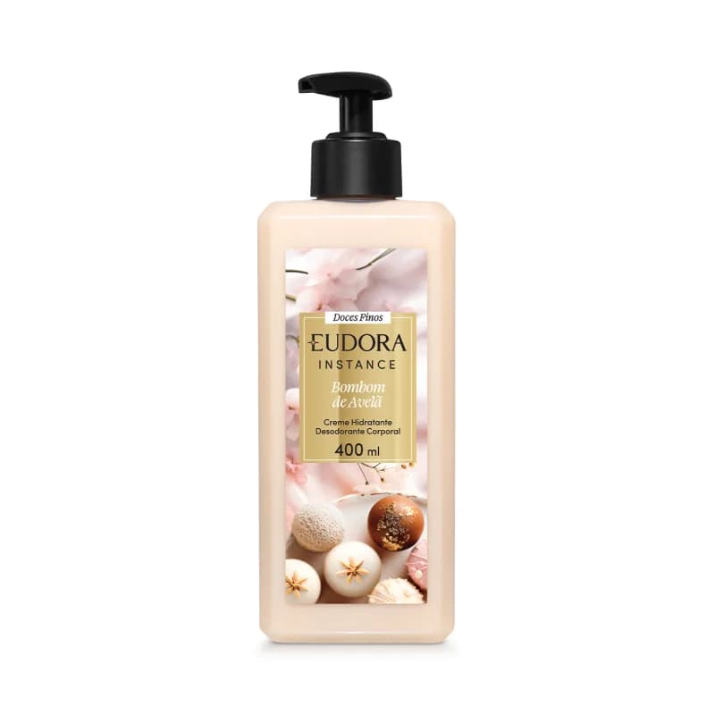 Creme Hidratante Instance Bombom de Avelã Eudora