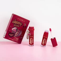 Cherry Gloss 6ml + Chaveiro Vizzela