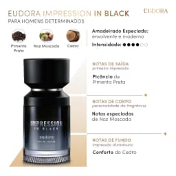 Impression In Black Eau de Parfum 100ml Eudora