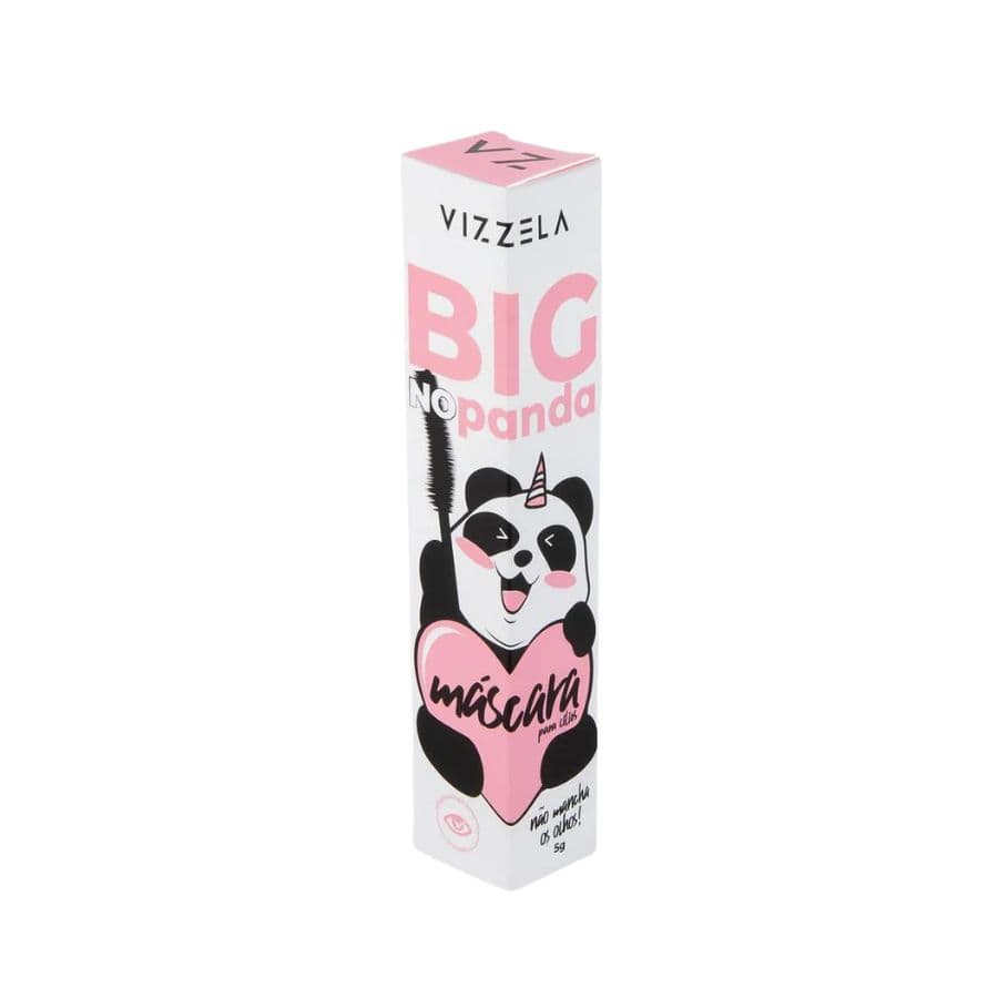 Máscara Para Cílios Big No Panda Preta 5g Vizzela
