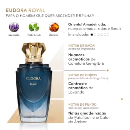 Eudora Royal Masculino Desodorante Colônia 100ml