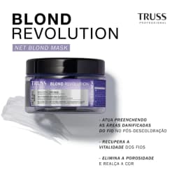 Máscara Capilar Net Blond Efeito Teia Blond Revolution 180g