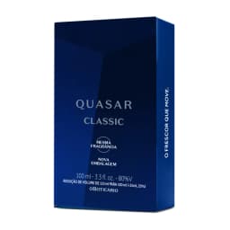 Quasar Classic Desodorante Colônia 100ml O Boticário