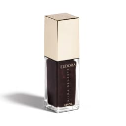 Lip Oil Shine Flowers Rosa Negra Niina Secrets 7ml Eudora