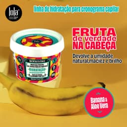 Máscara Capilar Be(M)dita Ghee Hidratação Banana Lola