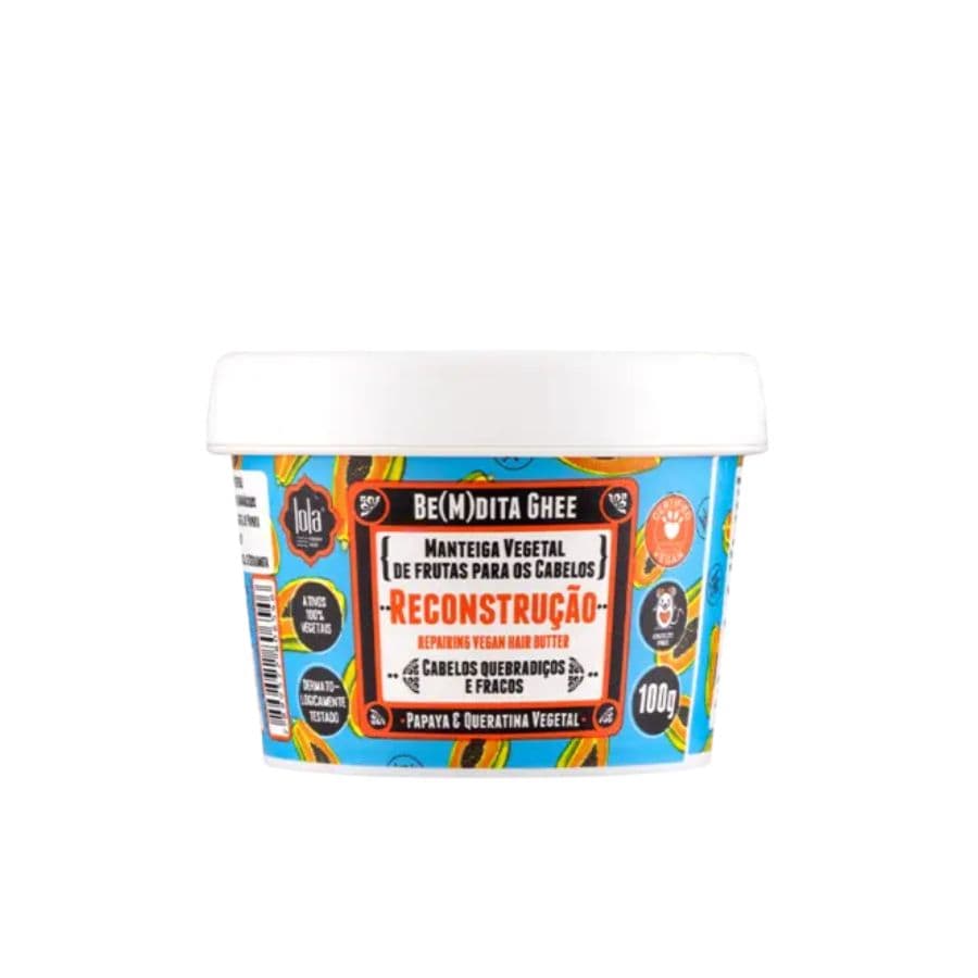 Máscara Capilar Be(M)dita Ghee Hidratação Mamão Papaya 100g Lola